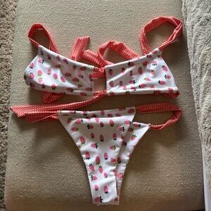 Strawberry milk mob bikini